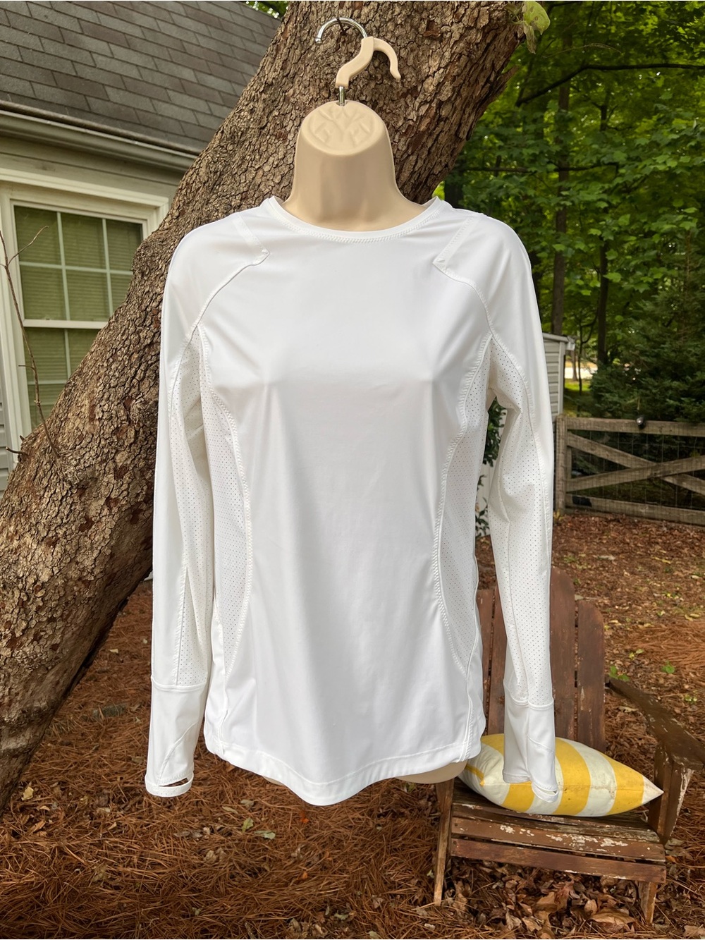 Long sleeve shirt by athletia   Size M Good condition.